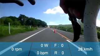 トライアスロンの自転車パートの速度