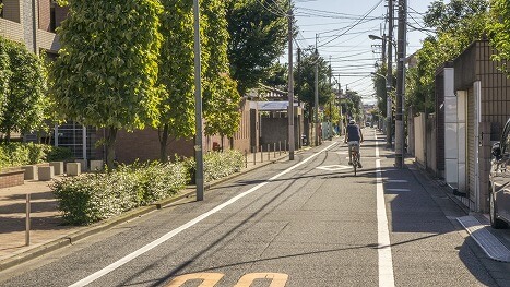 そういえば自転車の通行は左側、って決まってました？？